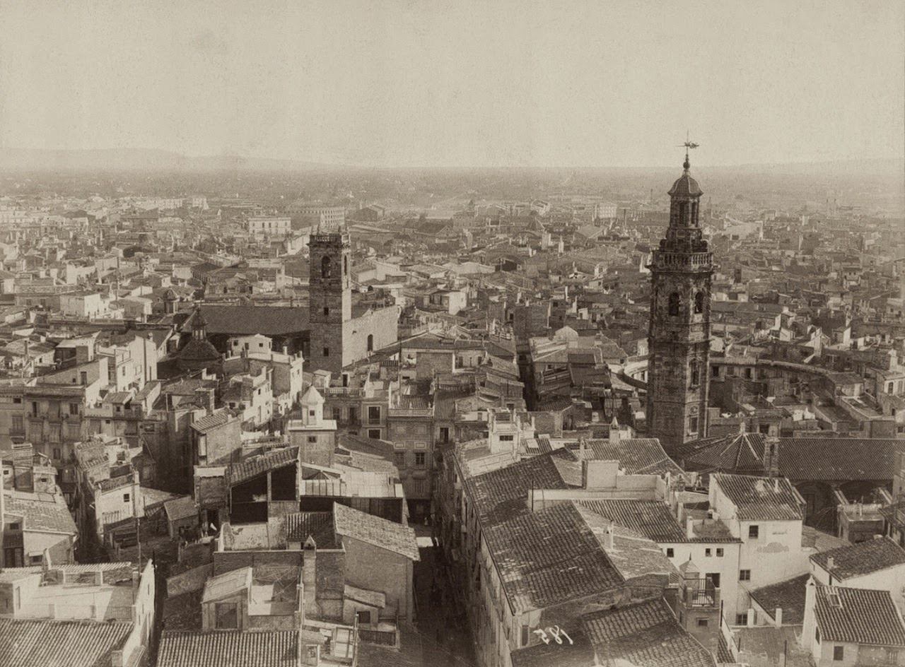 1888 vista desde el Miguelte Esplugas