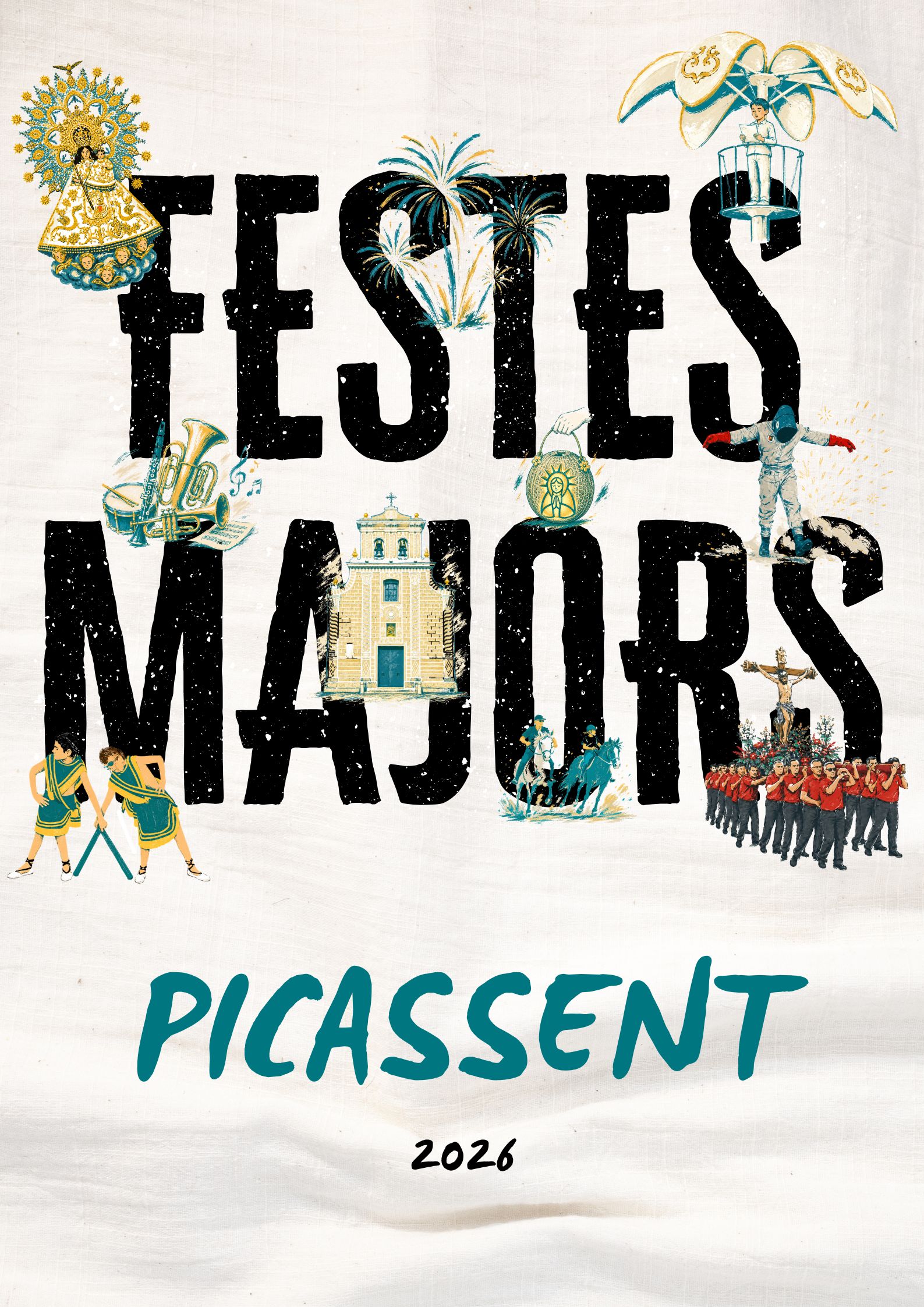 2026 Fiestas Mayores Picassent cartel