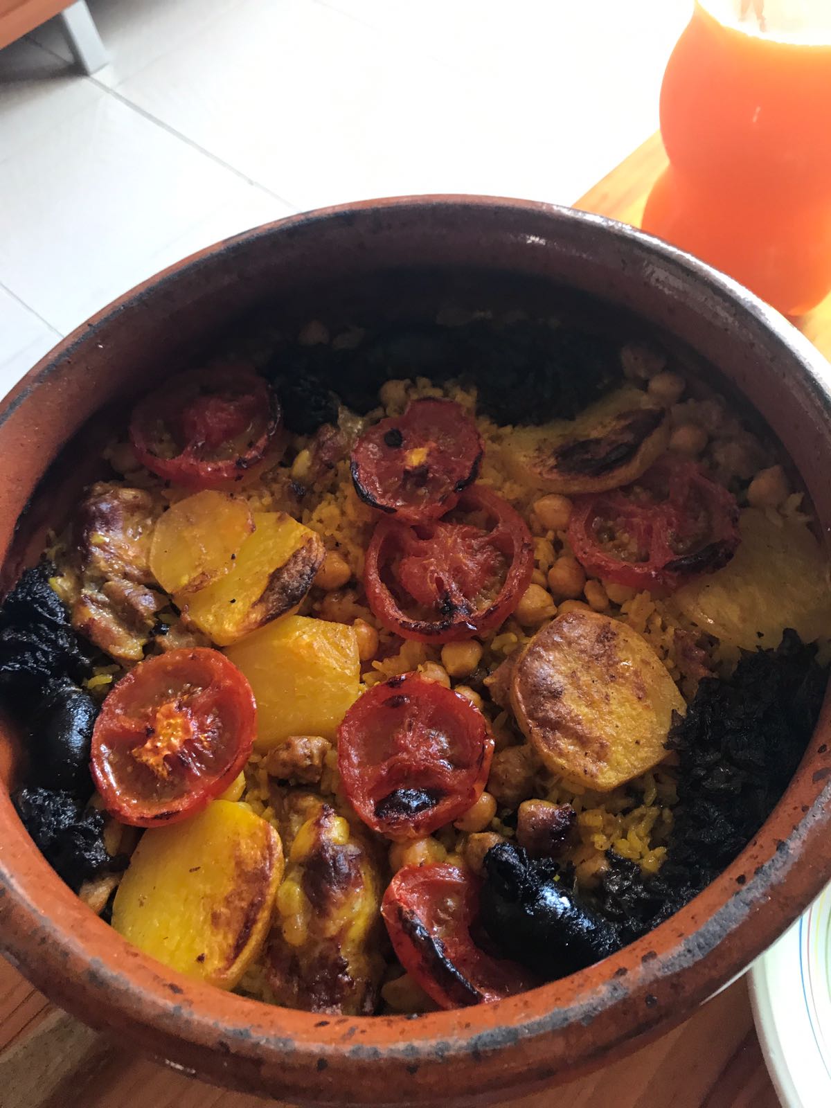 Arroz al horno