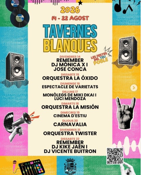 Tavernes blanques fiestas